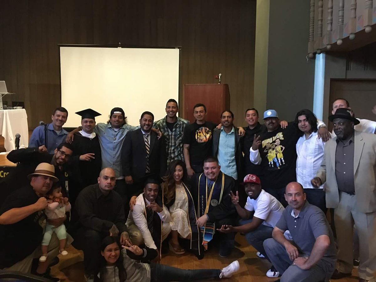 Proud to attend 1st Ever UC Berkeley Formerly incarcerated student graduation #UndergroundScholars #AllofUsorNone