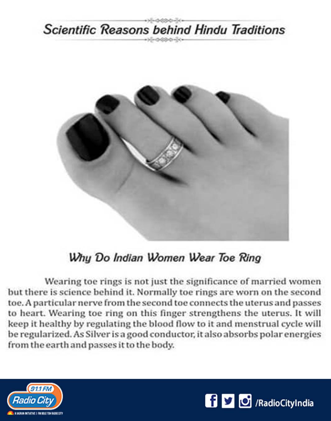 कितनी उंगलियों में बिछिया पहनना होता है शुभ? | how many toe rings we should  wear | HerZindagi