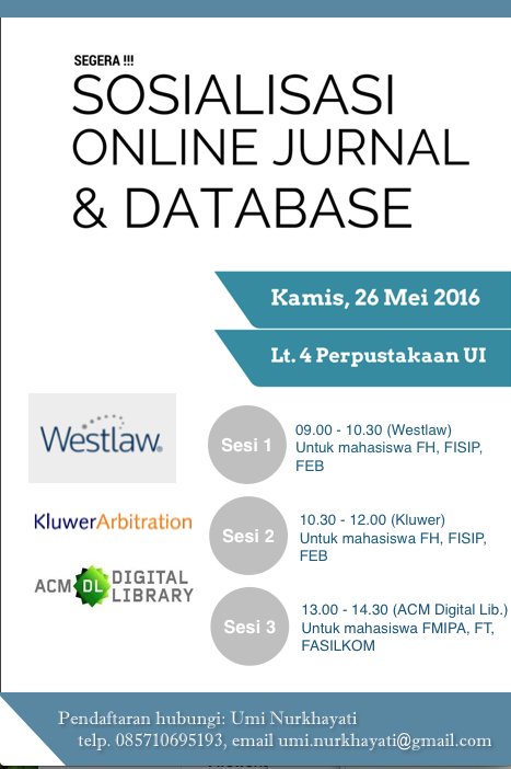 FKM ga ada? RT <a href="/UI_library/">UI Library</a> Segera mendaftar ya!