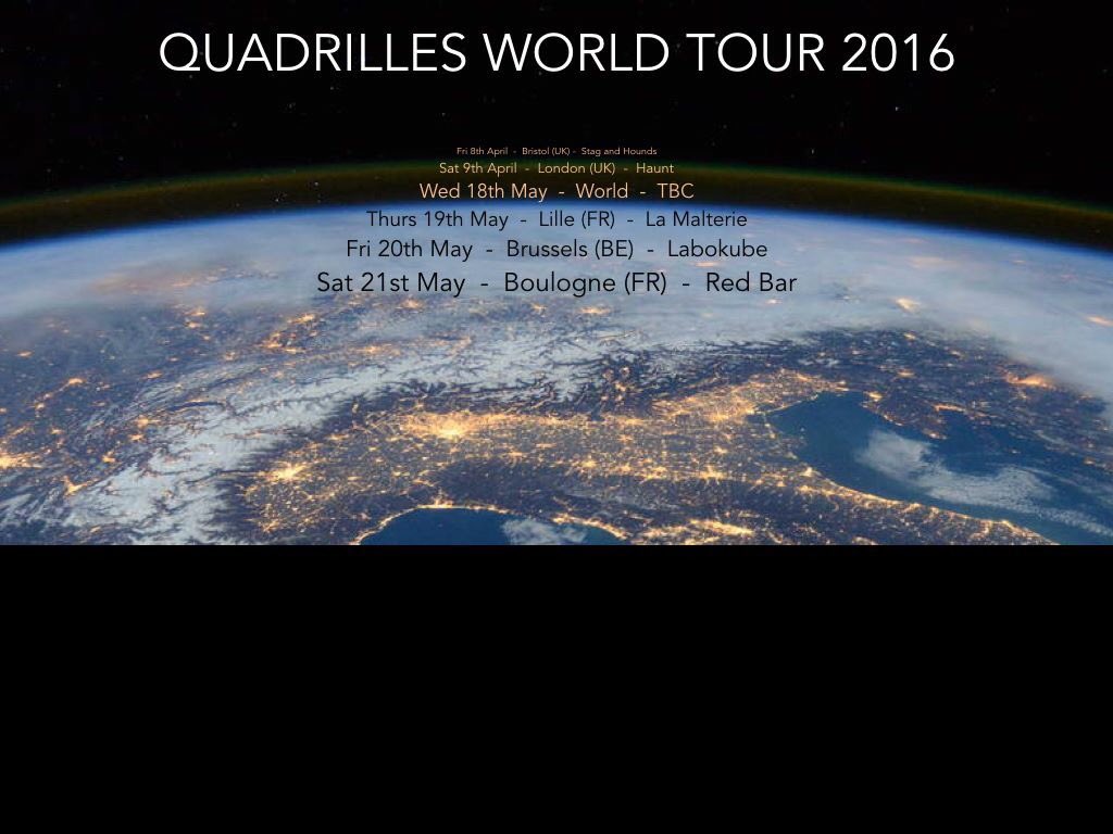 Quadrilles (@quadrilles) on Twitter photo We head across the channel for the first time this week! First we play the <a href="/WindmillBrixton/">Windmill Brixton</a> on Wednesday We head across the channel for the first time this week! First we play the <a href="/WindmillBrixton/">Windmill Brixton</a> on Wednesday