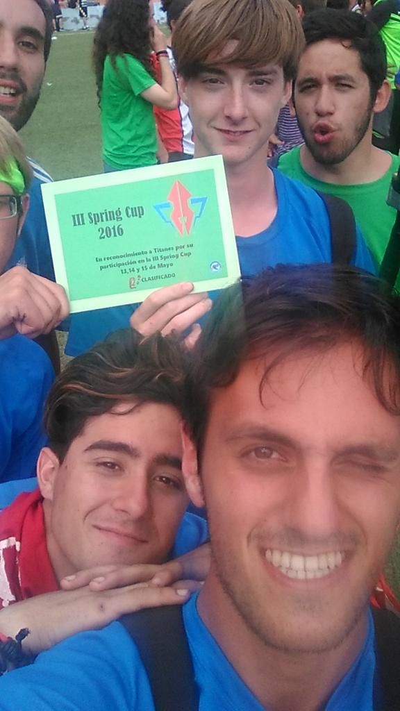 Puesto 20 en III Spring Cup. 

Titanes, ¡¿qué comemoss?!
