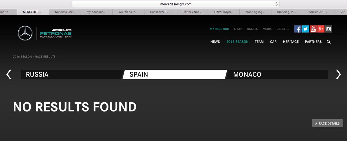 they don't even bother.. <a href="/MercedesAMGF1/">Mercedes-AMG PETRONAS F1 Team</a> #f1 #spanishgp #redseason