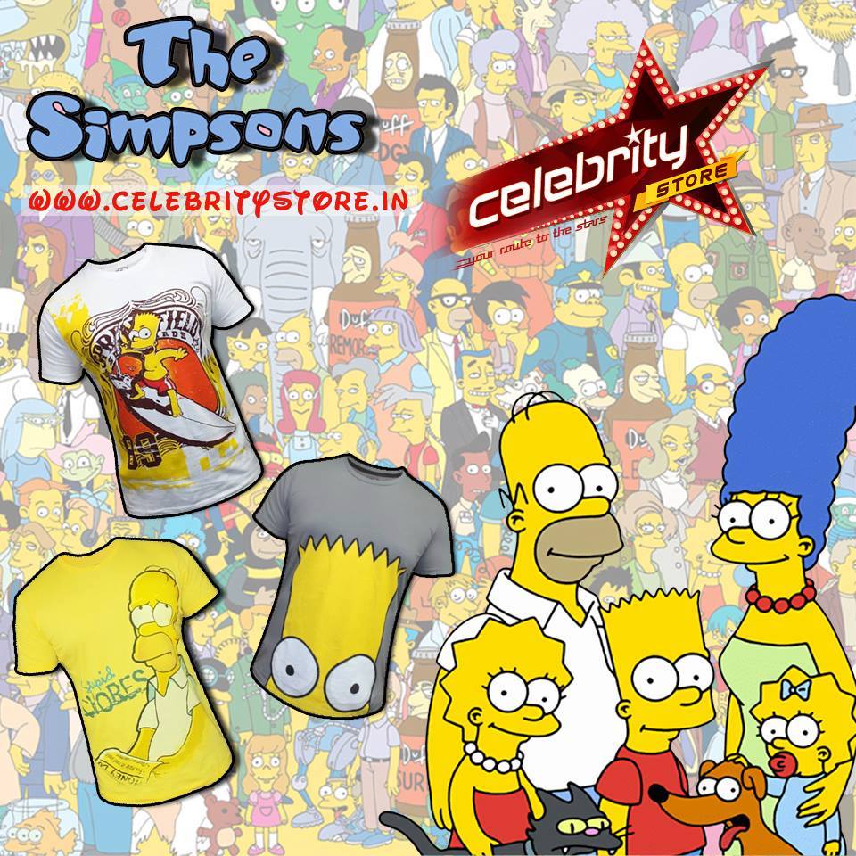 Celeb_store's tweet photo. Catch dese yellow fellas on dese uber cool t-shirts. Log onto- https://t.co/RtptWwOjOu . upto 70% off

#Simpsons https://t.co/VMAlDpzoLu