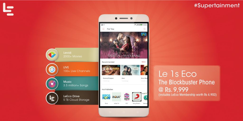LeEcoIndia's tweet photo. Le 1 Eco is back on Flipkart! Register now for the #Ecophone Flash Sale on May 19th 2016 https://t.co/YddHK5F0WX https://t.co/K70bzywVcC