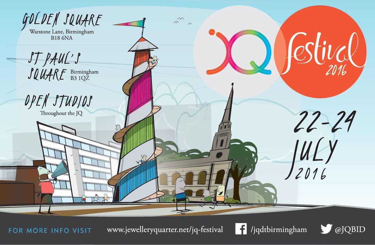 JQBID's tweet photo. Countdown officially begun w/ our first #JQOpenStudios blog @JQOpenStudios #JQFestival16 https://t.co/os7jyOu8eL https://t.co/WcBaSvJfZu