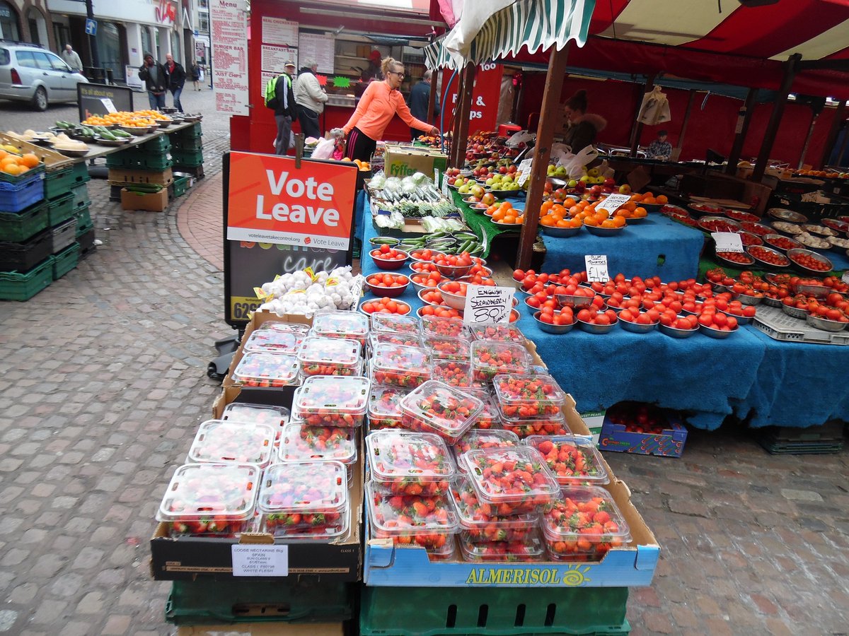 eamonnfitzy's tweet image. Most people I speak to that are over 50 will be #votingout #voteleave #northamptonmarket @BBCLookEast @Channel4News