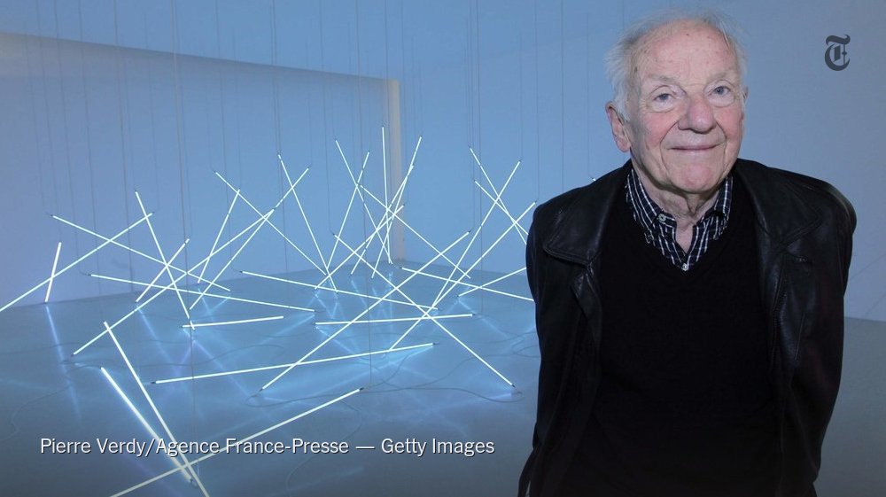 nytimesarts's tweet image. François Morellet, French abstract artist, dies at 90 nyti.ms/1TEqPCq