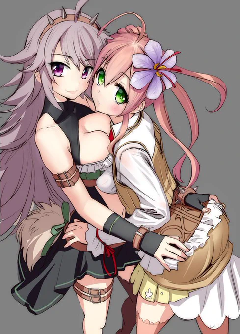 サフランとエキナセアをかいて息抜きというか現実逃避をしてみるテスト 
