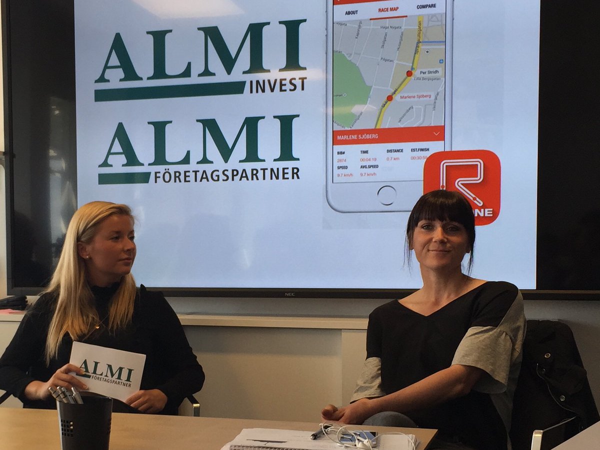 Marlene Sjöberg from <a href="/RaceONEapp/">RaceONE</a> got 19 race organizers on board before building anything #gbgtechweek #gbgtech