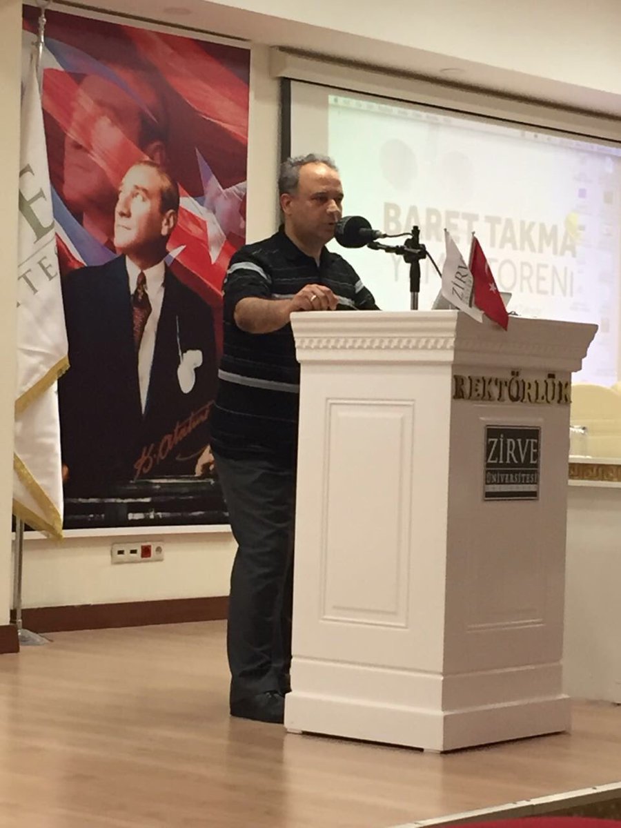 Değerli hocamız Mahmut Bilgehan'ın konuşmasıyla programımız başlamış bulunmaktadır.