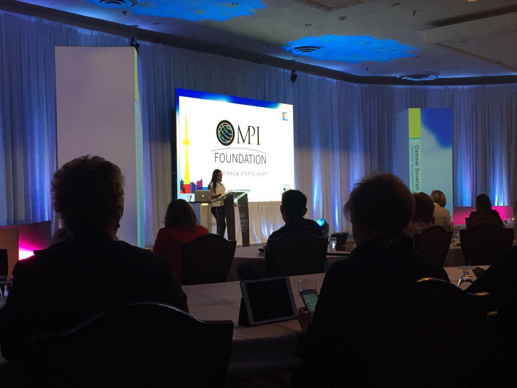 martinSpeakers's tweet photo. Opening remarks by@csoverall kicking off @MPIToronto conference #MPITEC2016 #MPITOTEC #eventprofs https://t.co/4pwwso9Ax4