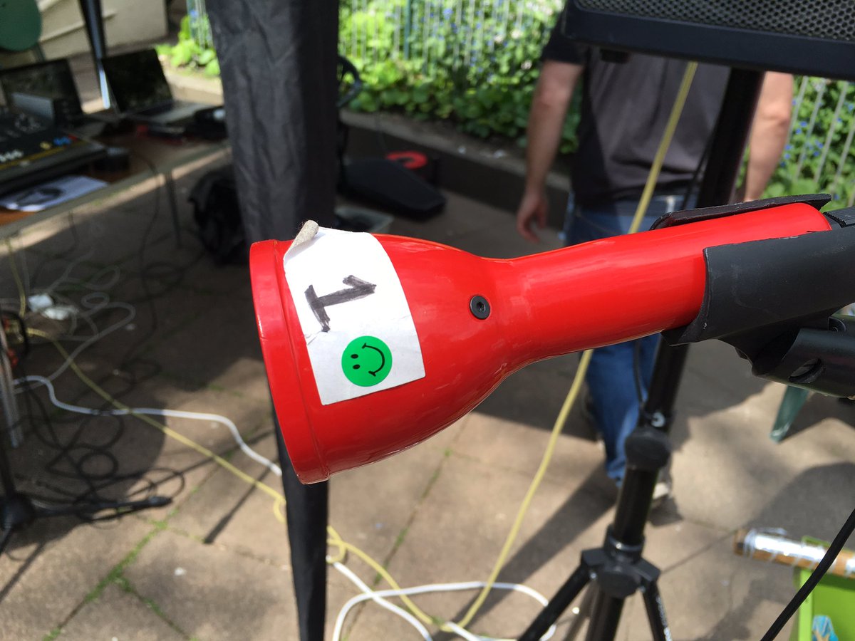 ChaileyHeritage's tweet photo. #soundbeam #TheRedLamps the magical sound beam. Live at 11:30 @brightonfringe @PavGardenCafe https://t.co/NVfDrCPeBj