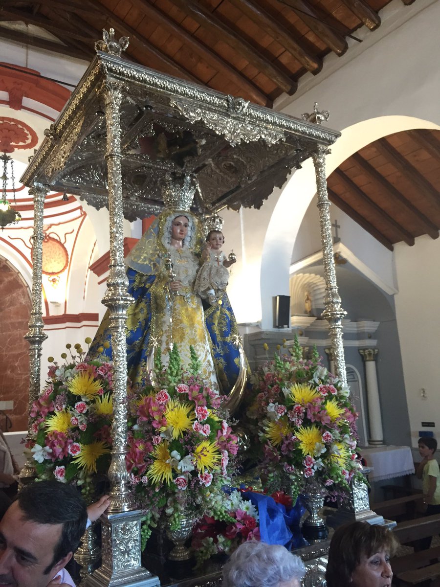 Todo preparado para que comience la Romería de la Virgen de Luna de Villanueva