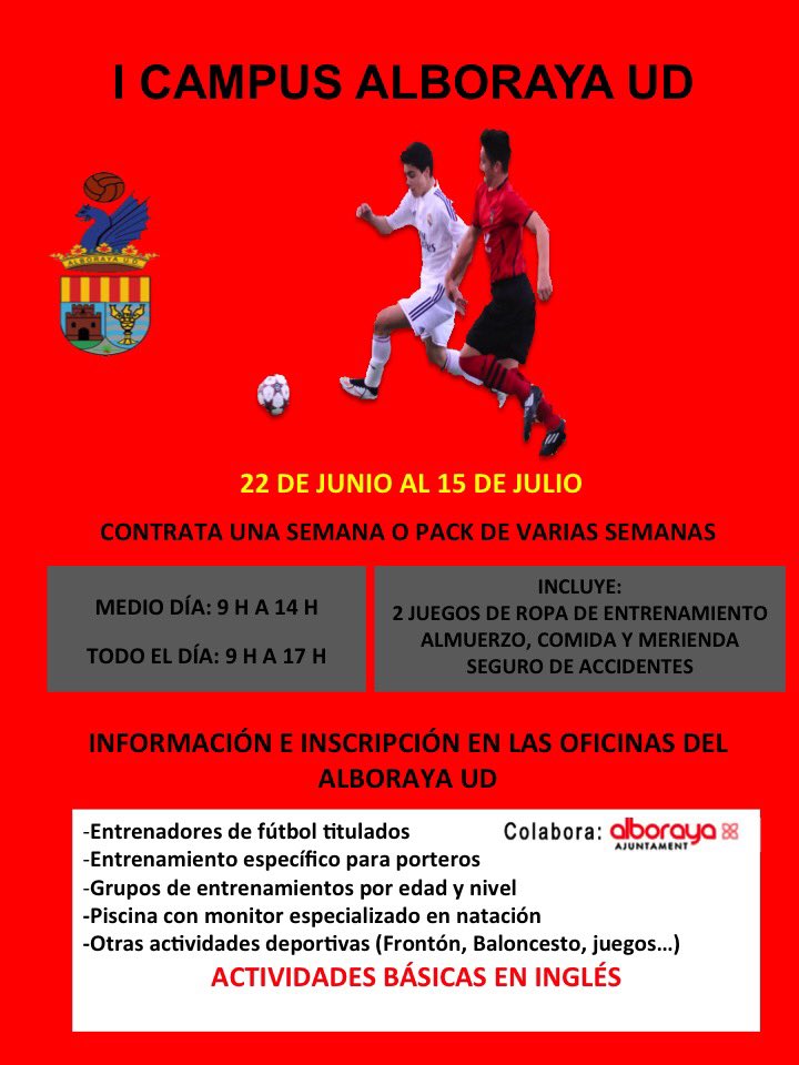 alborayaud's tweet photo. I CAMPUS ALBORAYA UD 

https://t.co/0LuW0XQYnb 

⚽️⚽️⚽️ #campus #Fútbol https://t.co/pN0lS51fT5