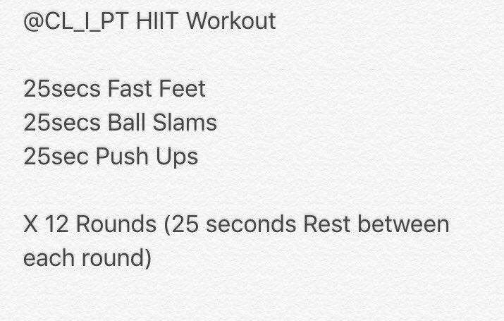 CL_I_PT's tweet photo. Make the most of this sunny weather with this HIIT workout #HIIT #windsorpersonaltraining https://t.co/YGMjkGbuGc