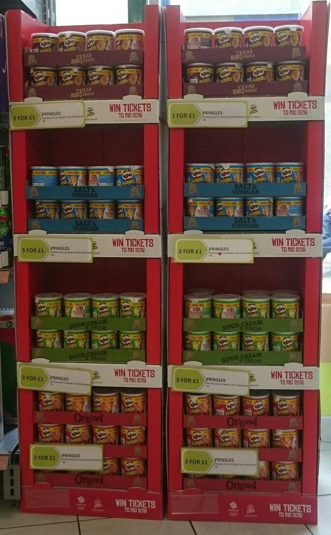 MyLocalHudds's tweet image. Amazing offers in store today, come down for your fix! 3for£1 pringles, £1cadbury pouches, £3 nescafe200g #mylocal