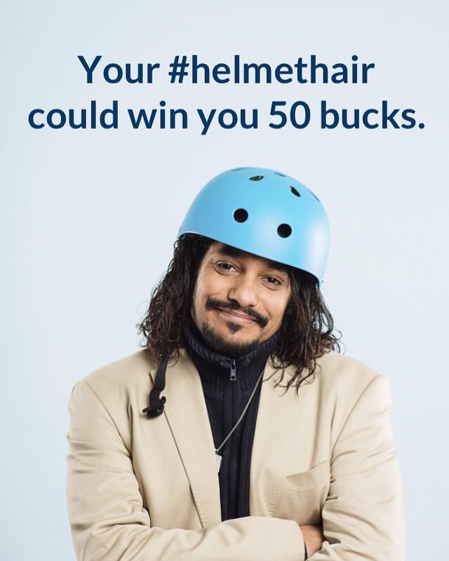 Happy #BiketoWorkWeek! Don't forget, you could win $50 from <a href="/GACommute/">GA Commute Options</a> for tweeting a #helmethair pic!