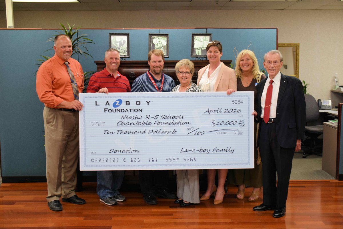 La-Z-Boy Foundation helps NCF fund Learning Enrichment Grants again!  Thank you!