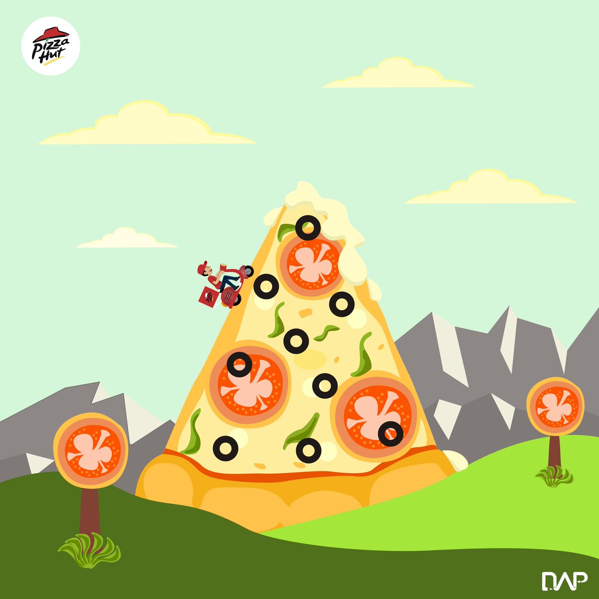 DAP_Ad_Agency's tweet photo. Pizza Hut's pizza at Mt. Kilimanjaro, Ahh! Bliss!#pizzahut #kilimanjaropeak #pizzadelivery #DapAdAgency #PizzaHut100 https://t.co/zzLShOa7Ip