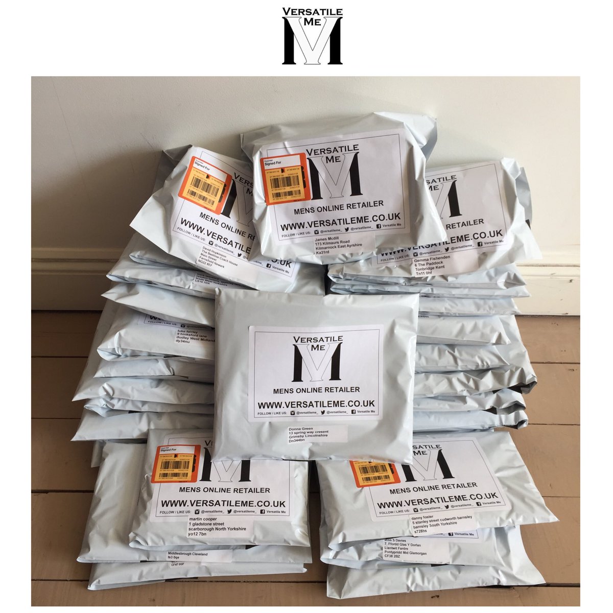 VersatileMe_'s tweet image. Sunday &amp;amp; Early Monday orders have now been dispatched. Thanks again guys. 

versatileme.co.uk