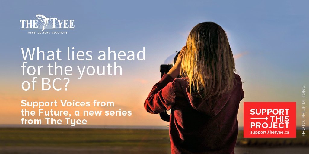 TheTyee's tweet photo. For Once, Let's Give Voice to BC's Youth. You Can Make It Happen https://t.co/khw6DyHP5M #bcpoli #bced https://t.co/wUVQkiaWnZ