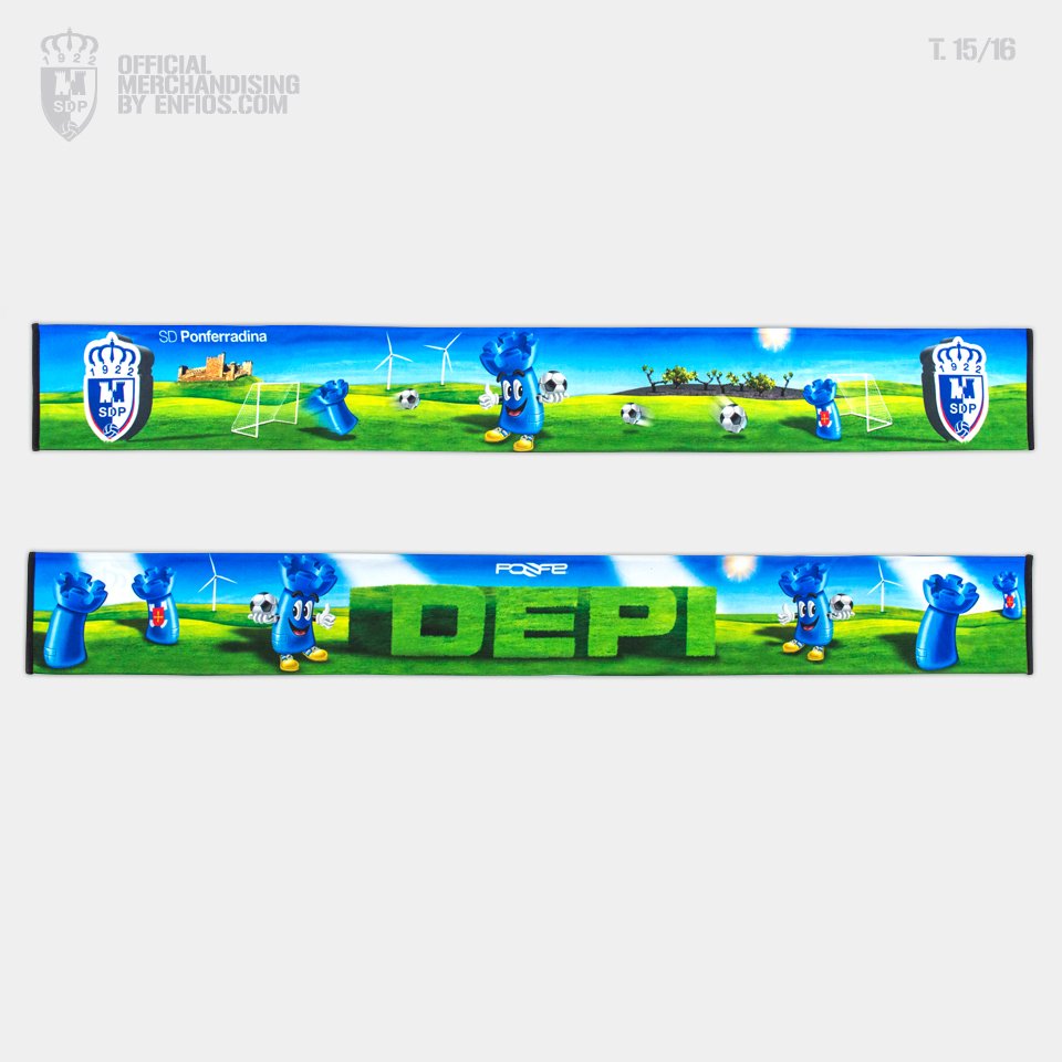 ENFIOS's tweet photo. PONFERRADINA | Presentamos el nuevo kid DEPI, la mascota de @SDP_1922. Consíguelo aquí: https://t.co/zO9deNFeUH https://t.co/tyRG1Z2E0Z
