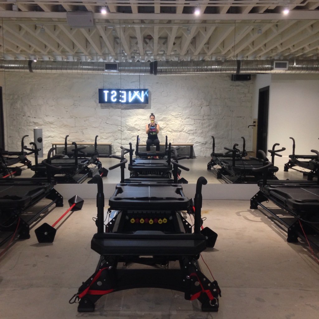 Holy bananas amandamourant you kicked my butt this morning!! <a href="/LagreeWest/">Lagree West</a> is TOUGH. But now I feel tough too :)