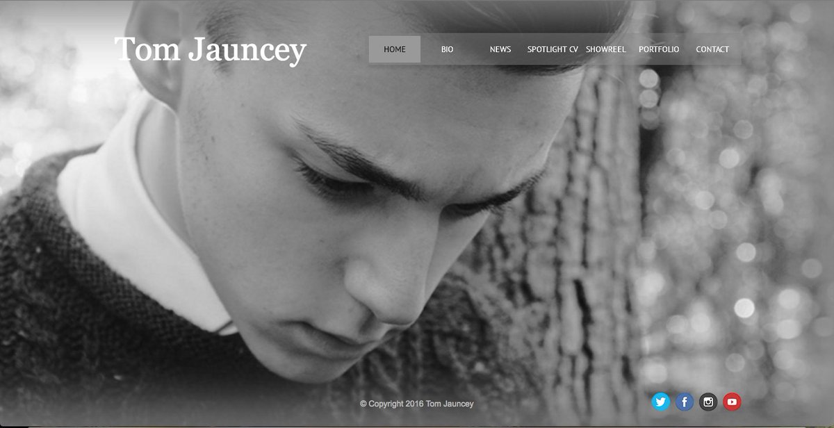 ItsTomJauncey's tweet image. WEBSITE LAUNCH + SHOWREEL! 
Check out tomjauncey.co.uk
#Website #ActorWebsite #ActorsLife
