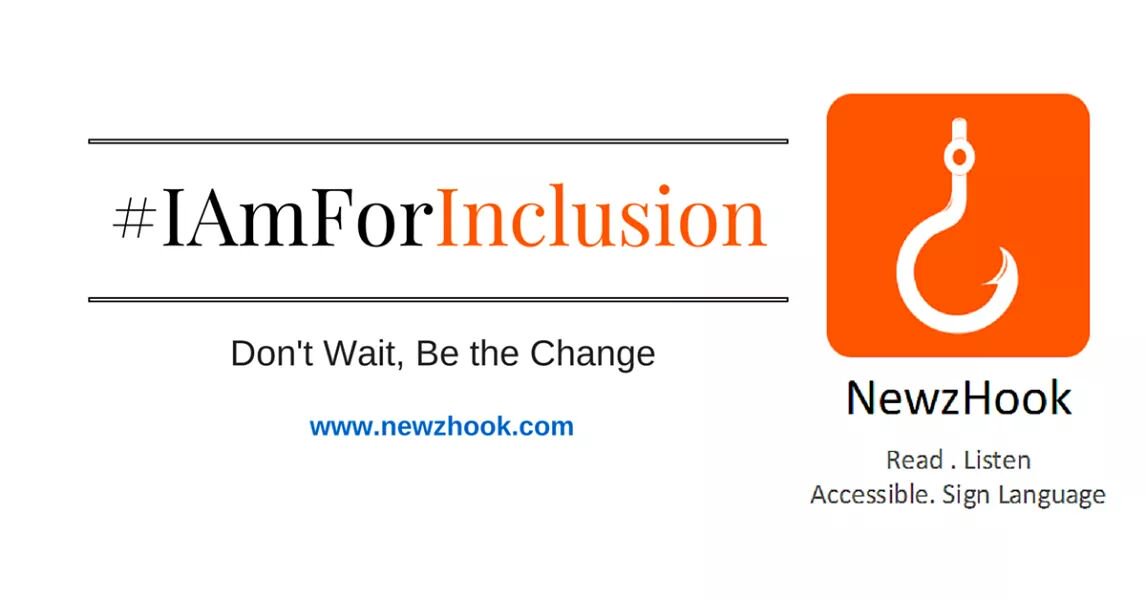 NewzHook's tweet photo. this #GAAD #IAmForInclusion RT if you believe in inclusion https://t.co/mhT2KfUfw3