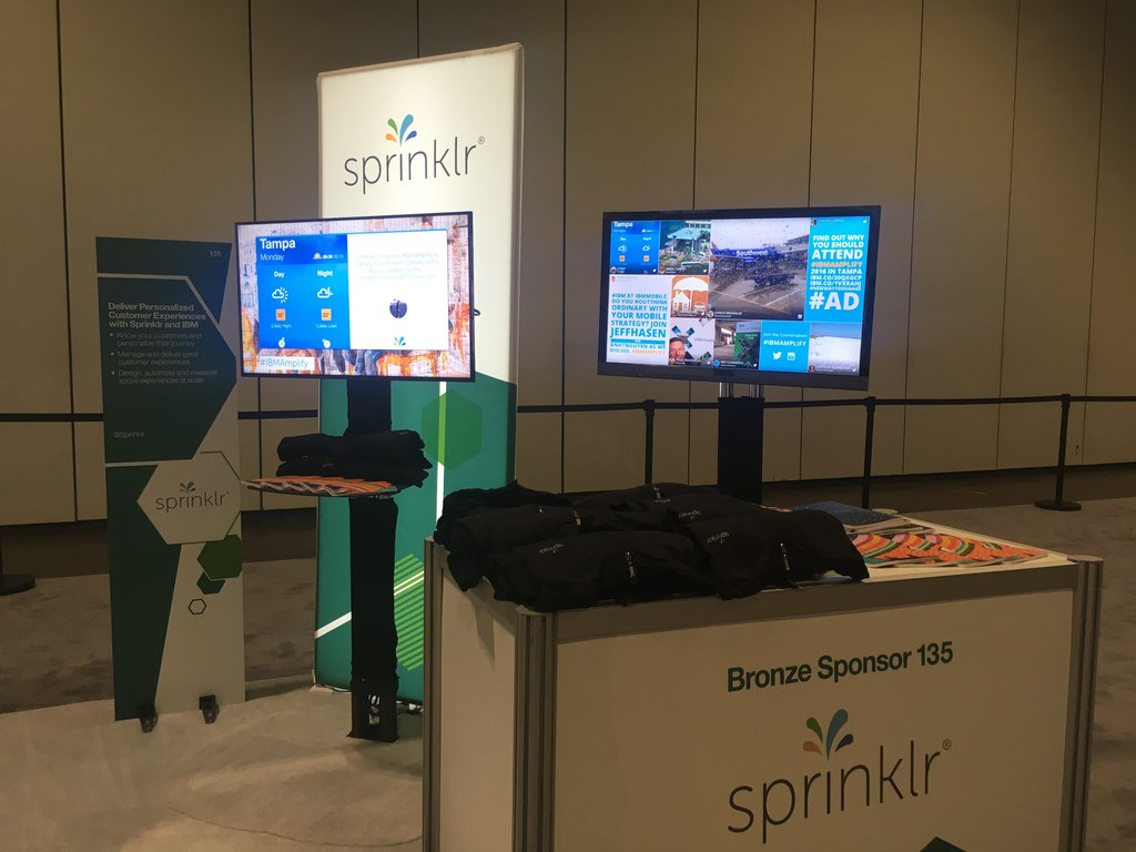 #IBMAmplify kicks off tonight at the Solutions Showcase. If you're there, stop by and visit us at Booth 135