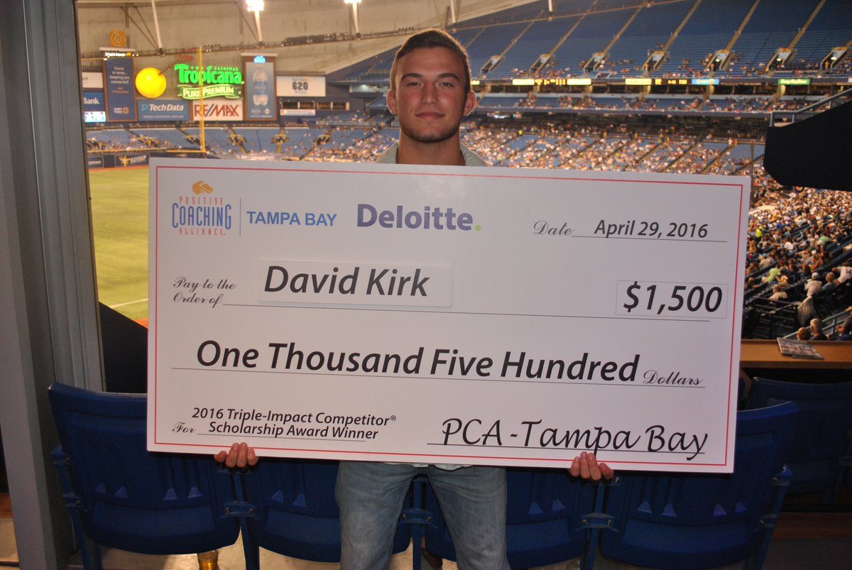 PCA_TampaBay's tweet photo. Be like @davidkirkk of @LennardHigh & be a #PCA3IC Scholarship athlete. Apply today: https://t.co/TFN9lHwssF https://t.co/PI5KzPdzNA