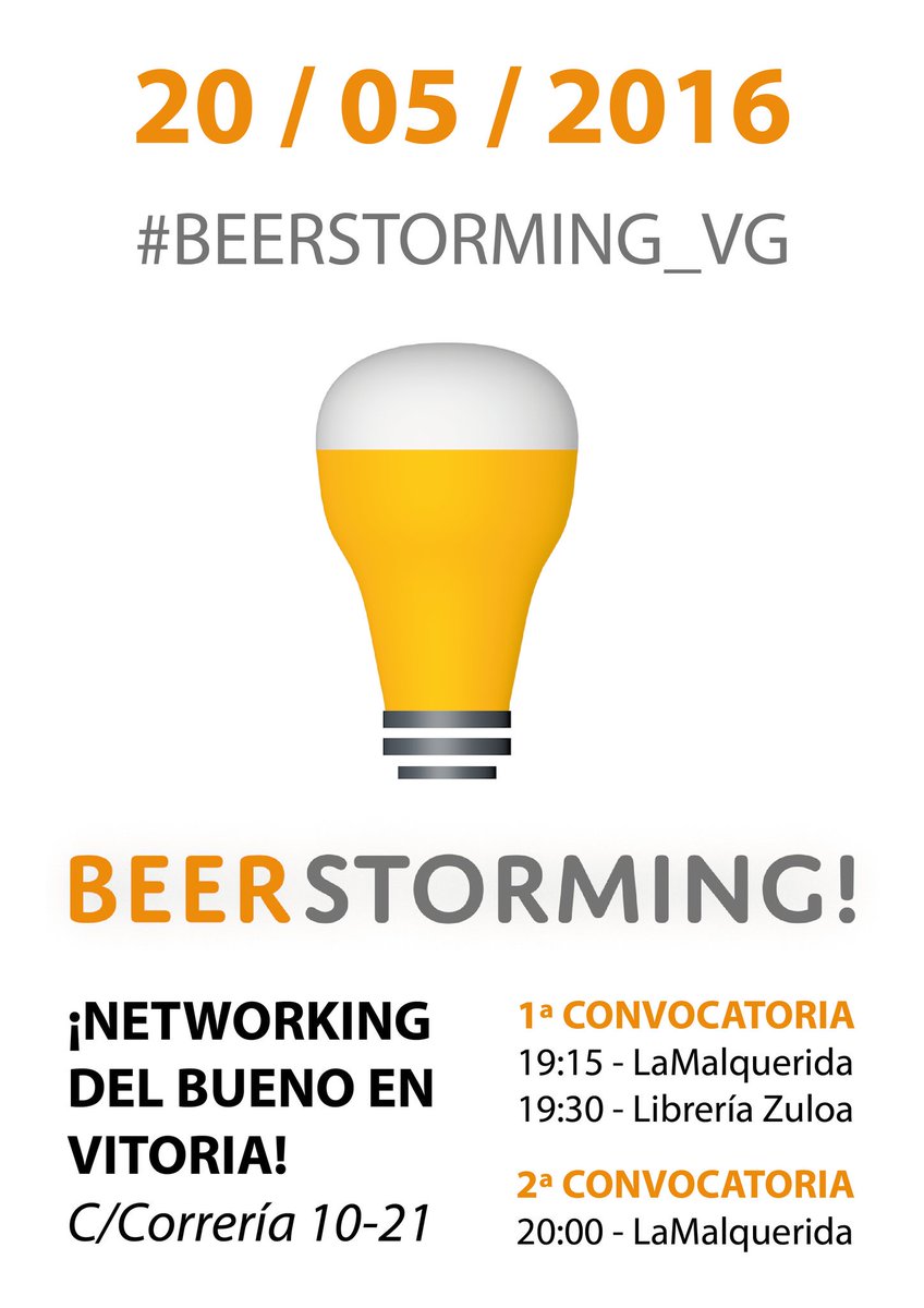 BEERSTORMING_'s tweet photo. Ya es oficial! Habemus #beerstorming en Vitoria este viernes! https://t.co/RABRGurEk1