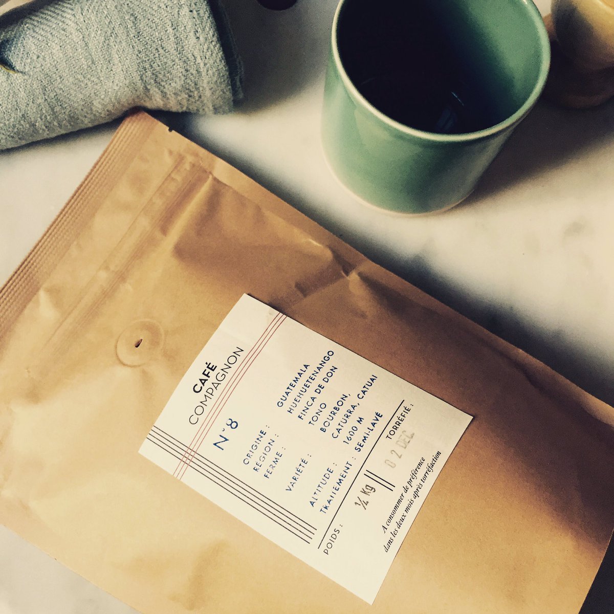 #slowcoffee &amp; packaging by <a href="/Gesa_Hansen/">Gesa Hansen</a>. Just a Perfect Day ! #yummy #paris #lifestyle #coffeeshop