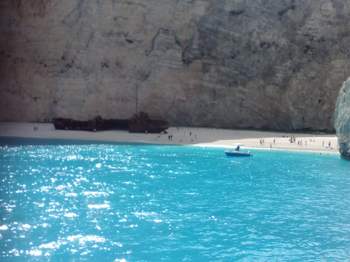 alternativekef's tweet photo. ship wreck cove Zante another great day out on Hermes https://t.co/seSGreC3uR
