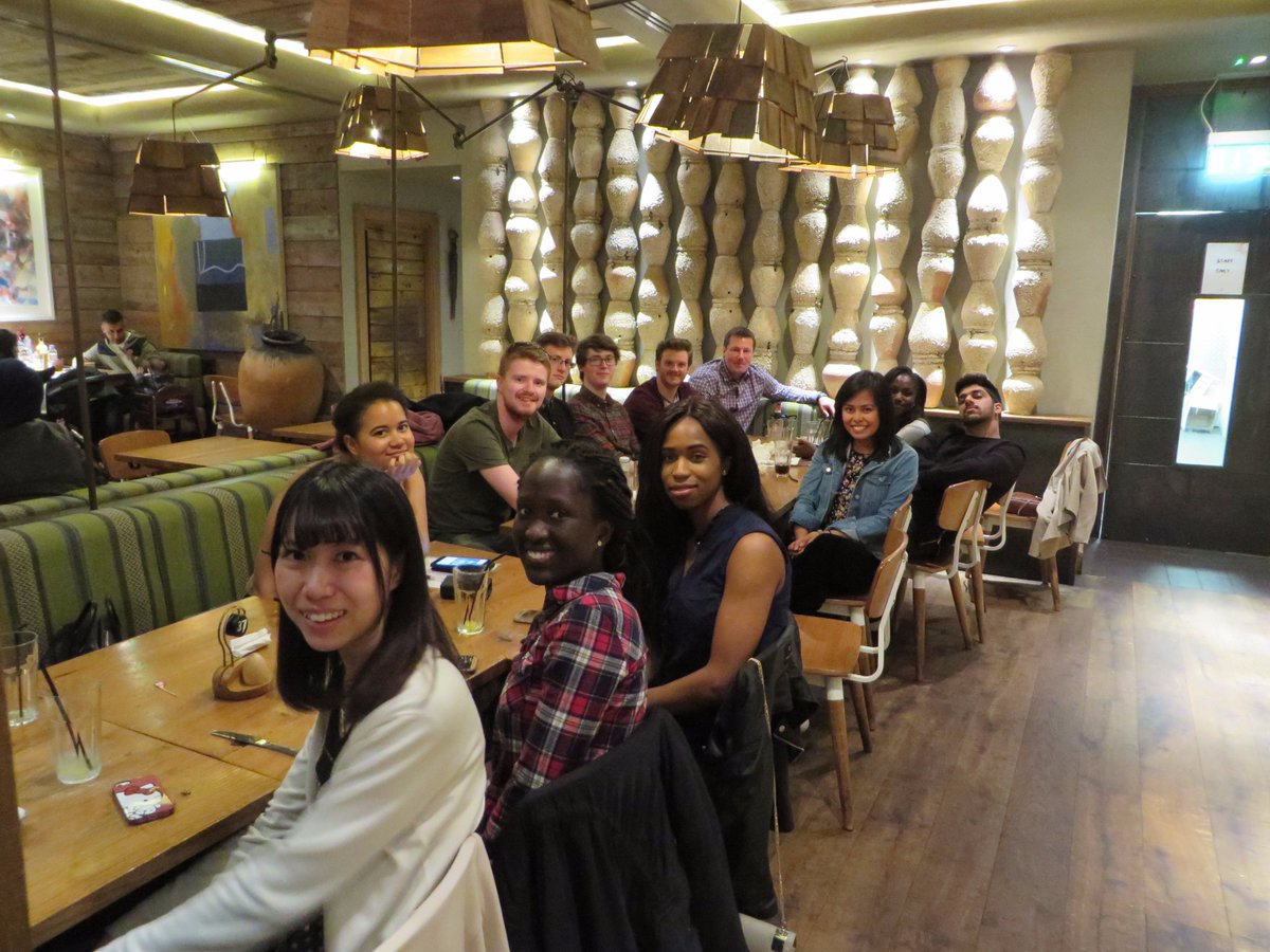 SquashUoB's tweet photo. Had a lovely time @NandosUK yesterday celebrating the year of #Squash 
#teambradford @BradfordUniSU #celebrations https://t.co/NKgr2Np6gD