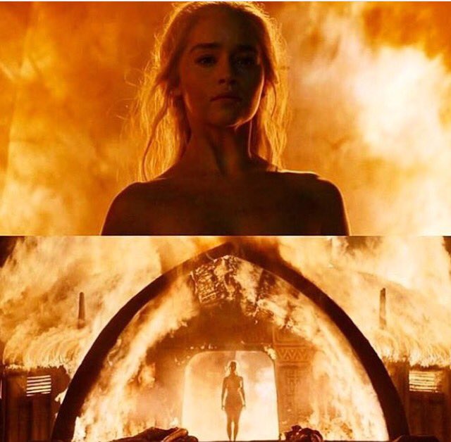 MaisonMinelli's tweet photo. Bow down bitches #GoTSeason6 #Khaleesi4thewin https://t.co/KVm262wphA