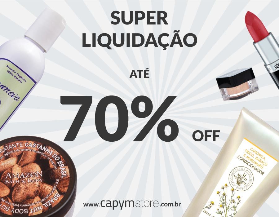 capymstore's tweet photo. SUPER LIQUIDAÇÃO: produtos com até 70% off: https://t.co/TO3iVfHUvc #capymstore #sale #promoção #liquidação https://t.co/0qe8x5NIbh