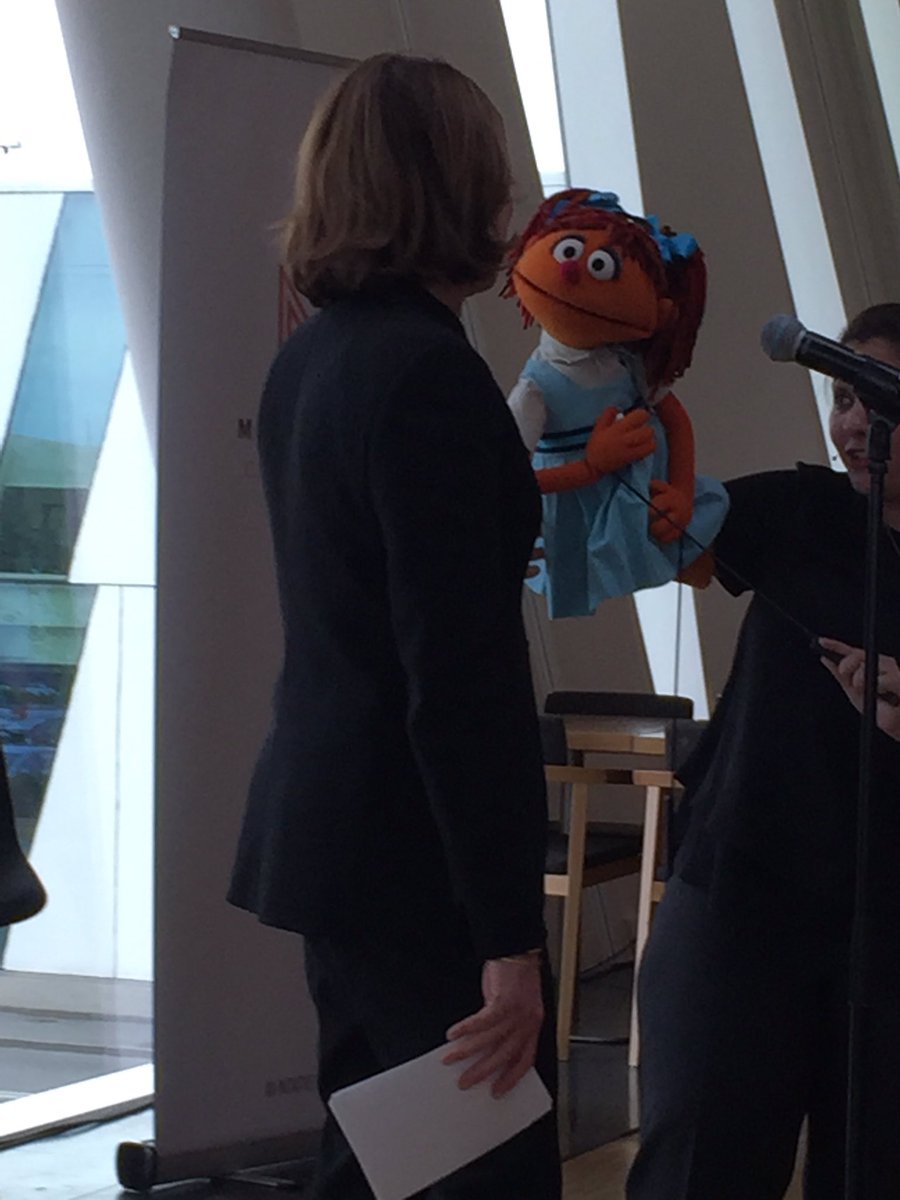 joymarini's tweet photo. .@SesameWorkshop #Chamke thanks #MaverickCollective for investing in girls #WD2016 @PSIimpact https://t.co/Di6HIEJula