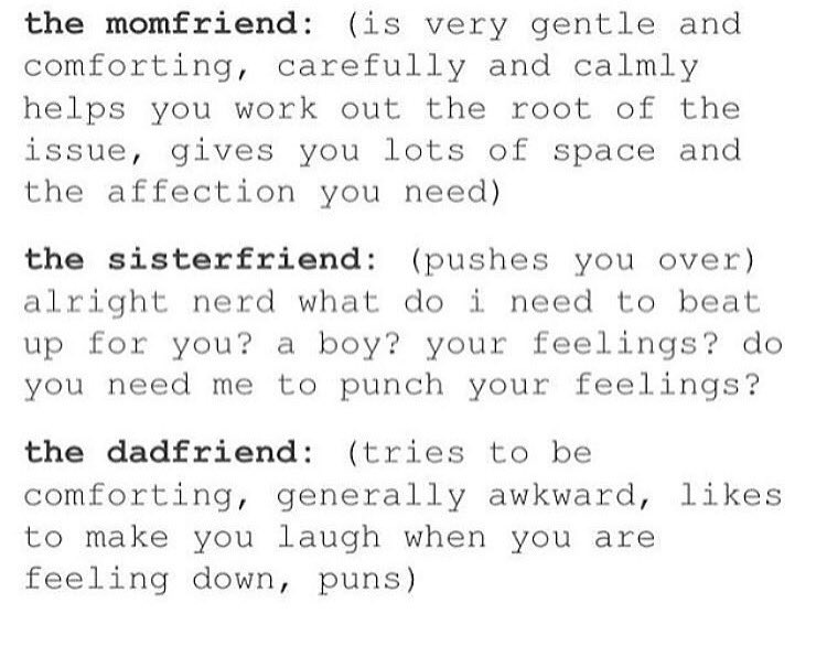 ClappingWalrus's tweet image. Which friend are you?