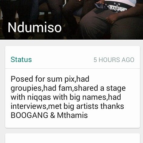 MthamisiNkuna's tweet photo. Blessings on blessing @BooGangUID  Til A Niqqa Die 😊🙌

#GangLord
#BooGangUID https://t.co/hwIW23fPea