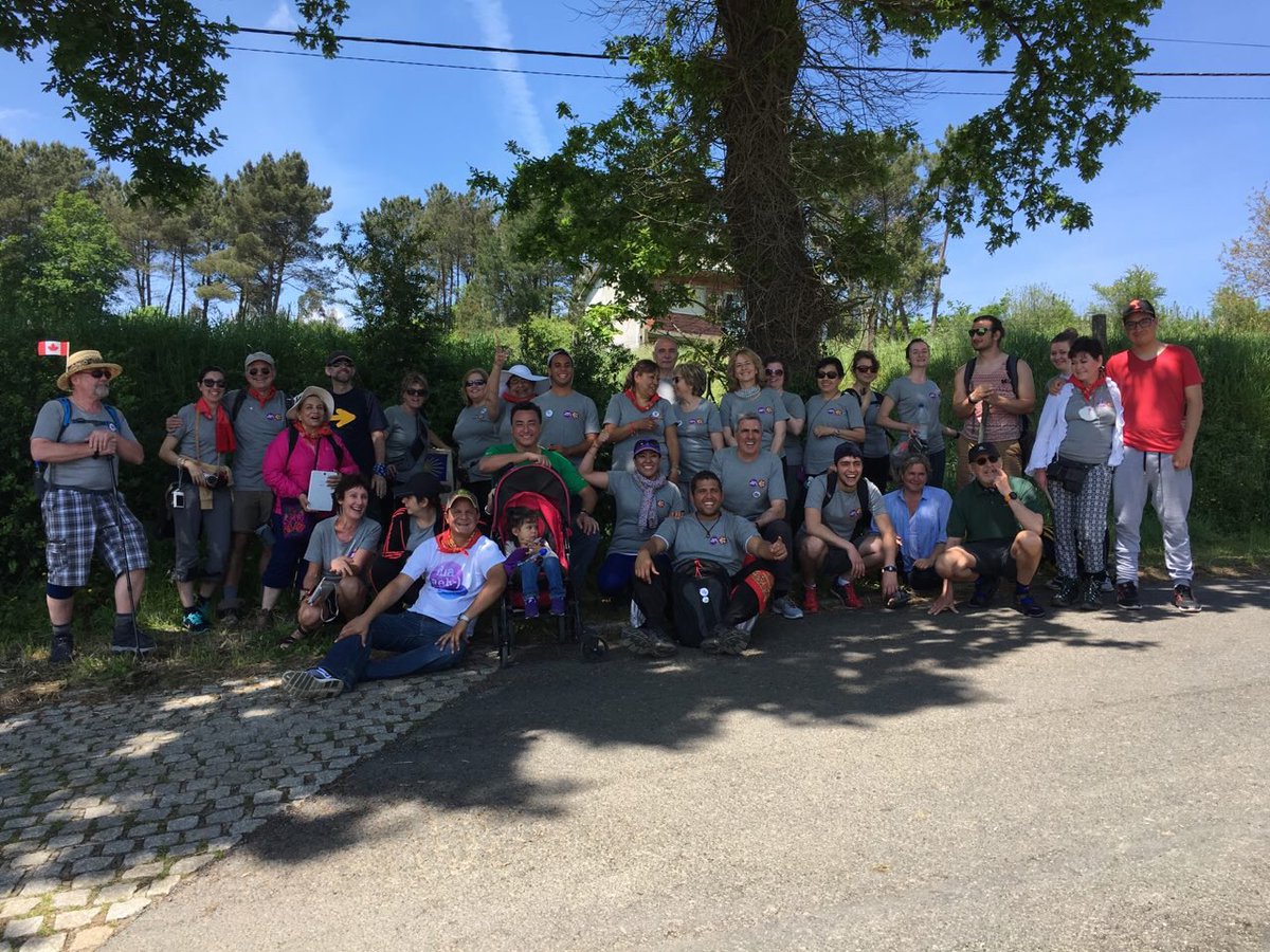 MaiteCabaMol's tweet photo. Part of HAEi group after finishing 2nd stage #HAEiAedafCaminoWalk @SEAIC_Alergia @CAJMIR_SEAIC @Alergia_SMCLM  https://t.co/vwkSnIDiFG