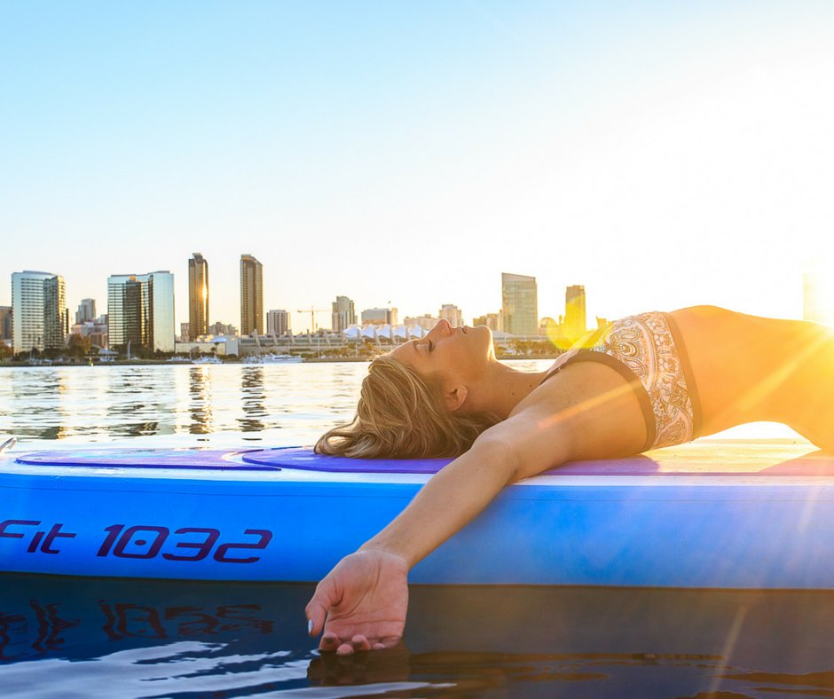 "This is where I clear my mind, connect with nature,soak it all in, and float on" @KelliNicoleYoga  for  <a href="/AirheadSUP/">🚨Mini Sentry🚨</a>