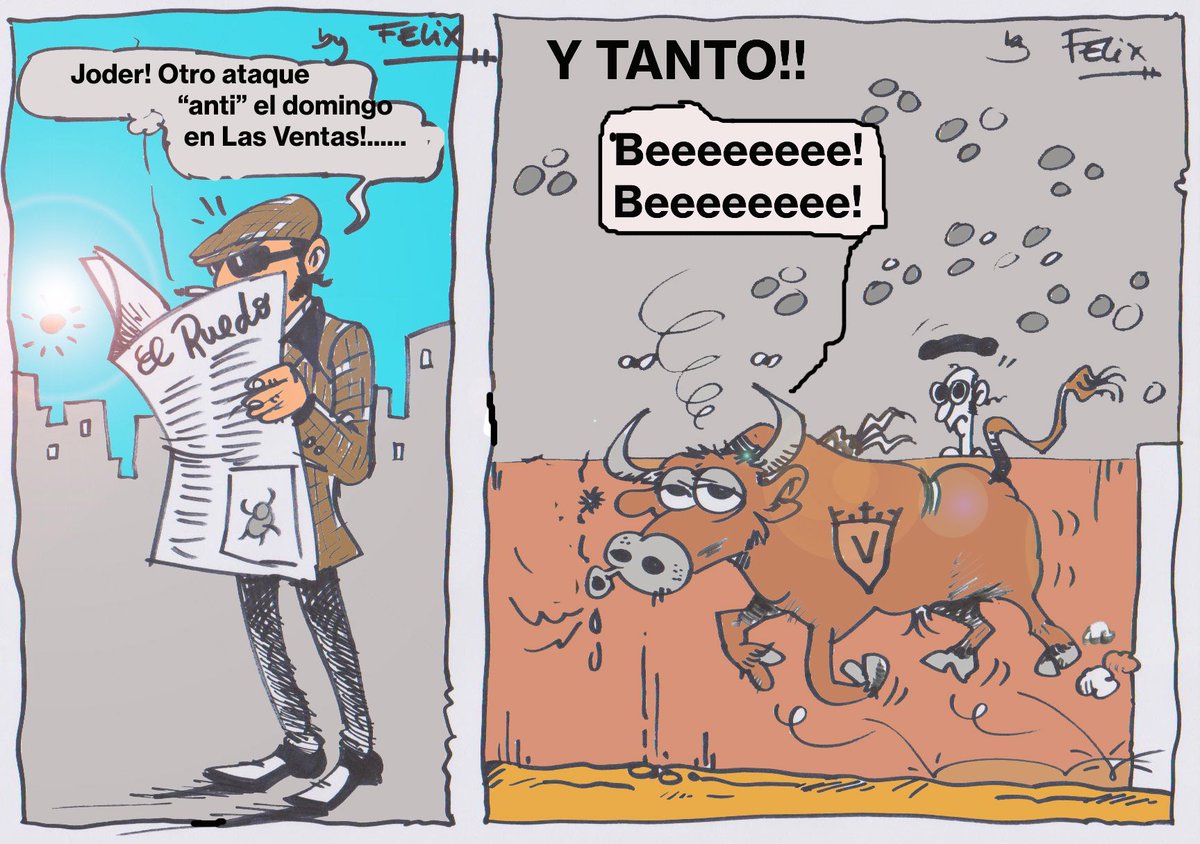 <a href="/Mundochoto/">Mundochoto</a> os he hecho un dibujto sobre "lo de ayer" en Las Ventas. Espero que os guste