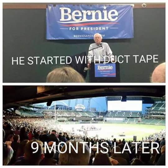 CESanchez2012's tweet photo. #Bernie #alltheway https://t.co/kjCrm8SJew