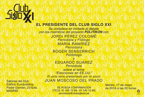 Para saberlo todo sobre las elecciones en EEUU, mañana con <a href="/Egocrata/">Roger "4freedoms.es" Senserrich</a> <a href="/jordipc/">Jordi Perez Colome</a> <a href="/mariaramirezNY/">María Ramírez</a> <a href="/eduardosuarez/">Eduardo Suárez</a>