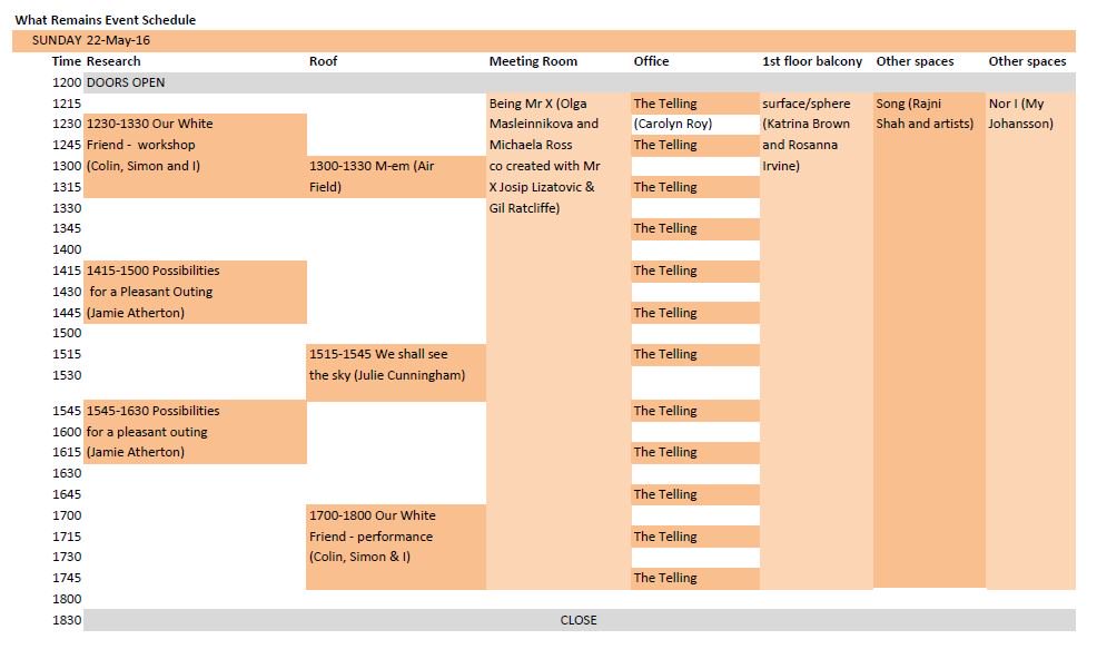 #WhatRemains festival schedule
 
download here
bit.ly/1Nvzjzx