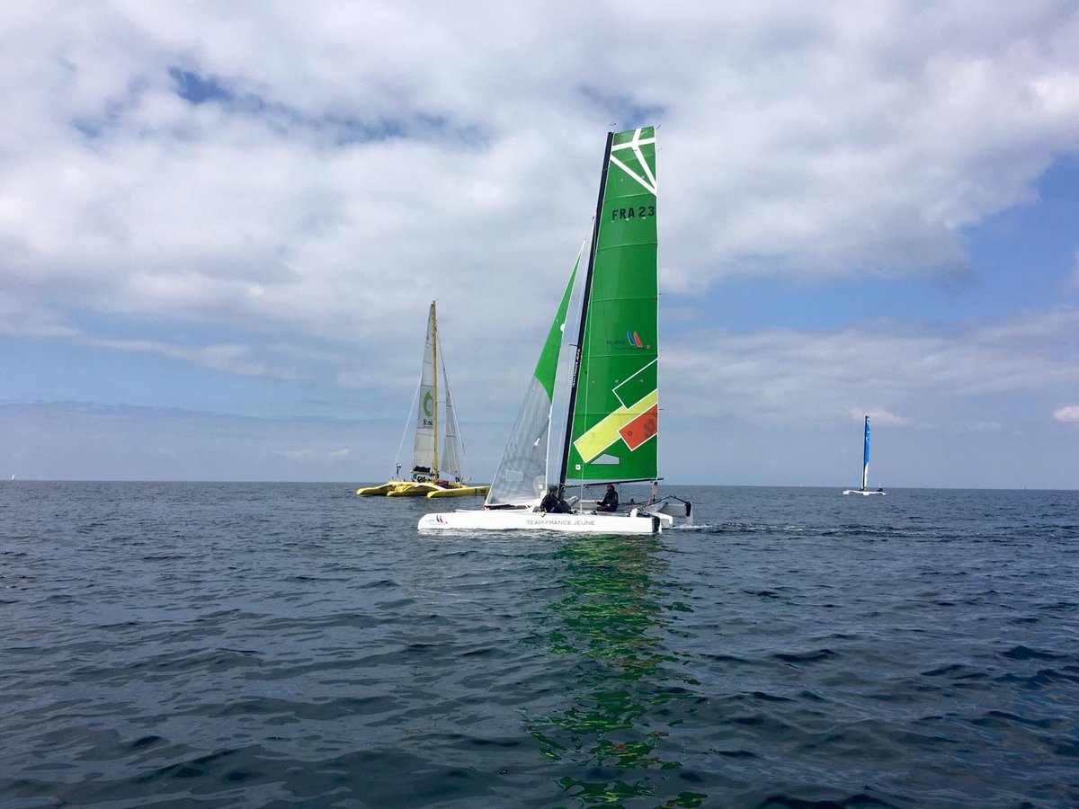 FiliereTeamFRA's tweet photo. #TeamFranceJeune grand vainqueur du #MultYCO à Bénodet !!! @YCOvoile #Diam24 https://t.co/FD3MCL1W19