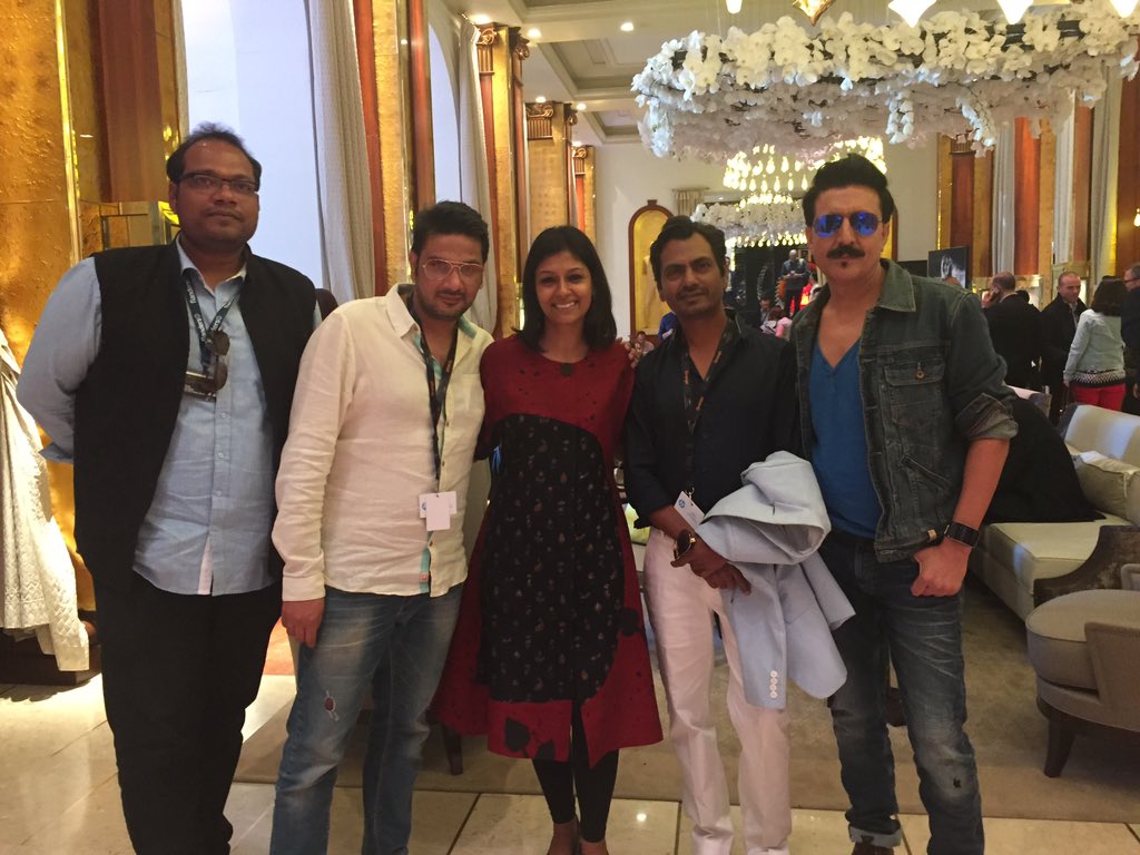 nanditadas's tweet photo. In Cannes, with some of my key Manto team members- @Nawazuddin_S @MukeshChhabraCC @kajariavivek and @RobinRaina_RRF https://t.co/4hWfDyzZD1