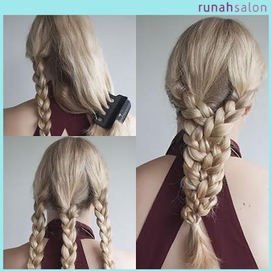 runahsalon's tweet photo. What’s not to love about the triple braid? It’s fun and quirky. Try it!
#DIYHair #Hair #Hairstyle #RunahSalon https://t.co/iH9N5eB8Jp