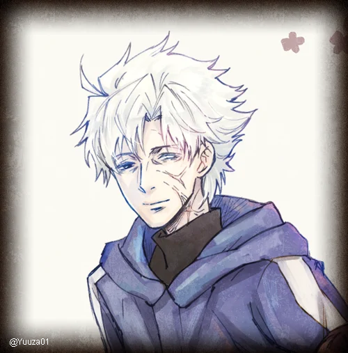 印刷用サイズで描いたら潰れてしまった雁おじアップ。この時点での寿命は、あと何日残っているのかな。特異点が存在する時間=イベント期間くらいなら、二十日弱くらいは一緒に居れたと思いたい。 